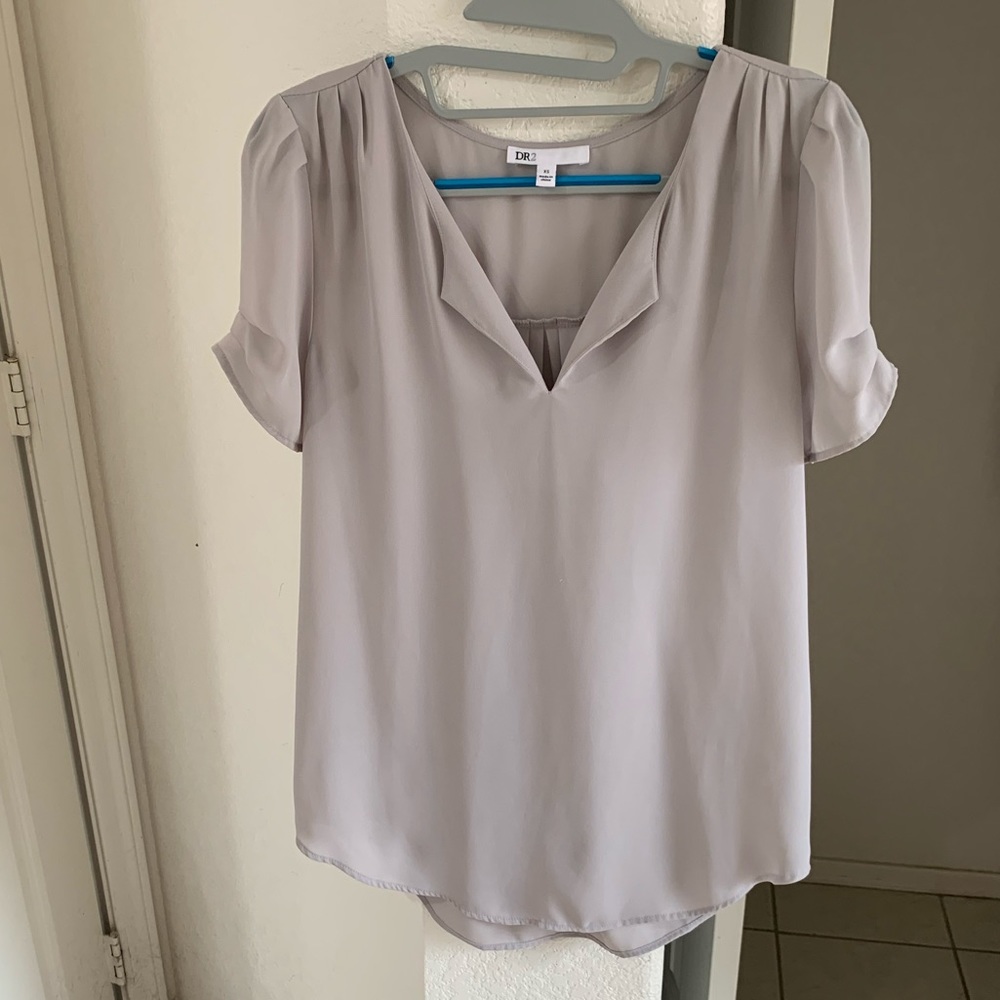 DR 2 silver lilac blouse